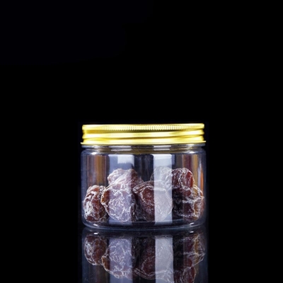 Jarrones de plástico de preservación personalizados con tapas 2-16 oz