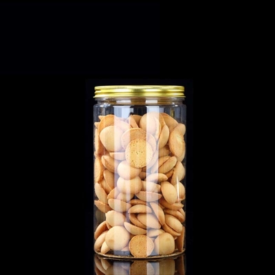 Jarrones de plástico de preservación personalizados con tapas 2-16 oz