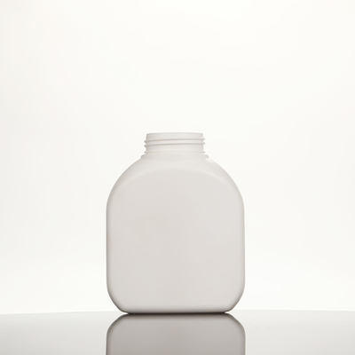 Botella redonda de PET biodegradable con contador para envases sostenibles para el cuidado de la piel