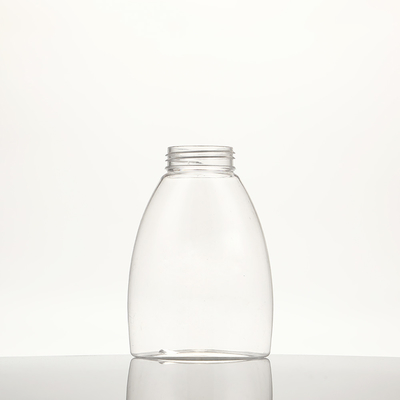 Botella redonda de PET biodegradable con contador para envases sostenibles para el cuidado de la piel