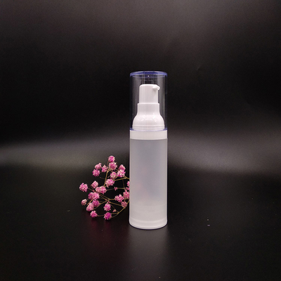 Botella de bomba de PET reciclable de 47 mm con dispensador de líquido de loción cosmética Calibre 24 mm