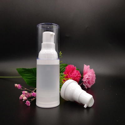 Botella de bomba de PET reciclable de 47 mm con dispensador de líquido de loción cosmética Calibre 24 mm
