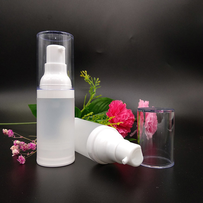 Botella de bomba de PET reciclable de 47 mm con dispensador de líquido de loción cosmética Calibre 24 mm
