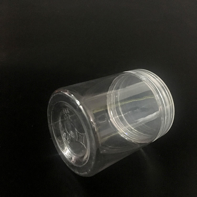 Jarrones transparentes con papel de aluminio / sellado sensible a la presión