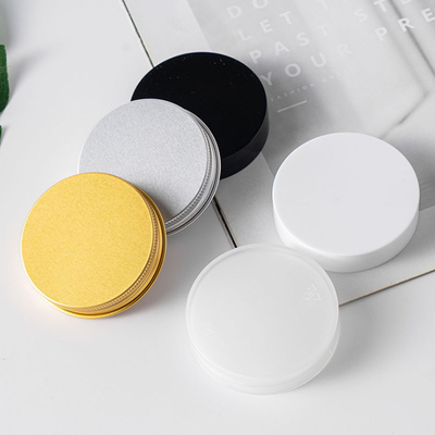 Contenedores de frascos de plástico personalizados con tapas de aluminio para almacenamiento de alimentos