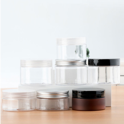 Jar de especias de plástico con sellador y capacidad personalizable de 2 oz-8 oz doble pared