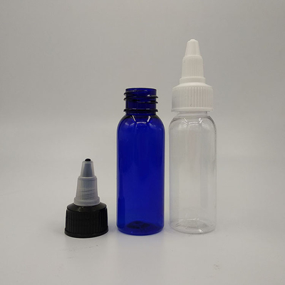 Botellas de plástico de 80 ml con tapa de tornillo para una distribución conveniente