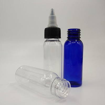 Botellas de plástico de 80 ml con tapa de tornillo para una distribución conveniente