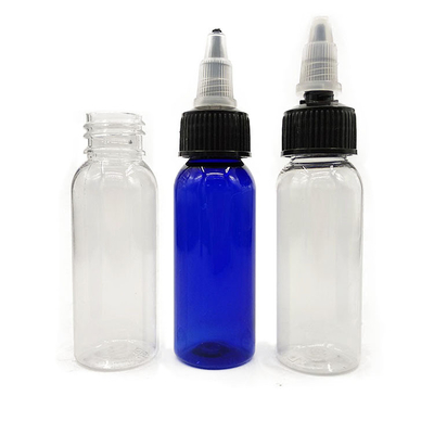 Botellas de plástico de 80 ml con tapa de tornillo para una distribución conveniente