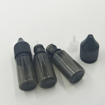 Logotipo pequeño y colorido Impreso E Botella líquida a prueba de niños con tapa de tornillo