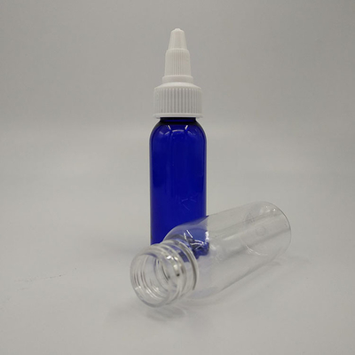 Jarrones de plástico de 100 ml con panel de etiqueta personalizable y tipo de sellado