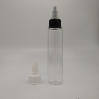 Botellas de plástico con tapa de tornillo personalizadas para aplicaciones versátiles