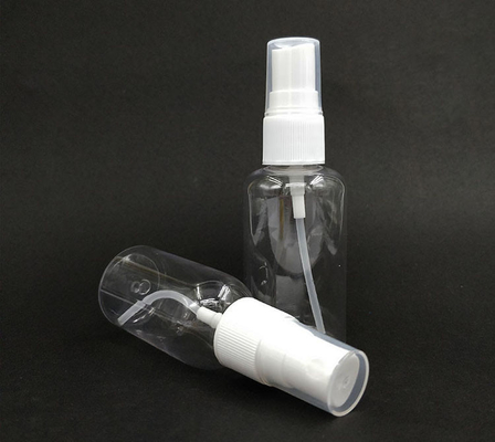 Botella de pulverización de plástico PET redonda duradera 5 oz