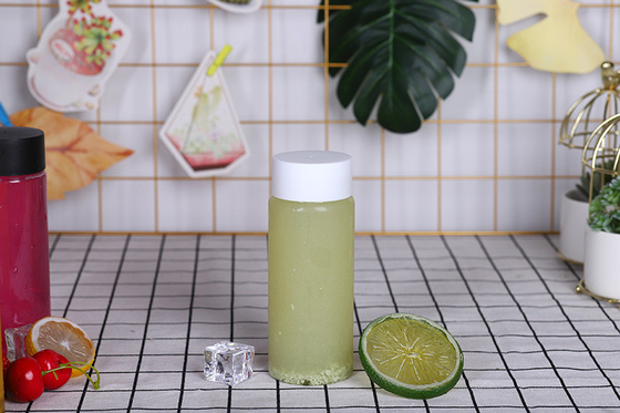 Botellas de té de leche aisladas a prueba de fugas con mango