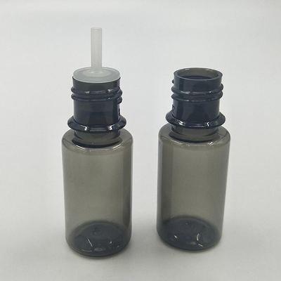 Botellas de líquido E vacías transparentes con tapas de tornillo para almacenamiento de jugo E