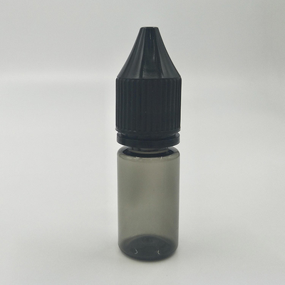 Botellas de líquido E vacías transparentes con tapas de tornillo para almacenamiento de jugo E