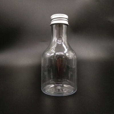 Botella de té de leche de plástico transparente y a prueba de fugas reutilizable