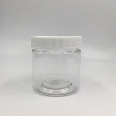 Contenedor de frasco de plástico transparente personalizado para envases cosméticos y alimenticios