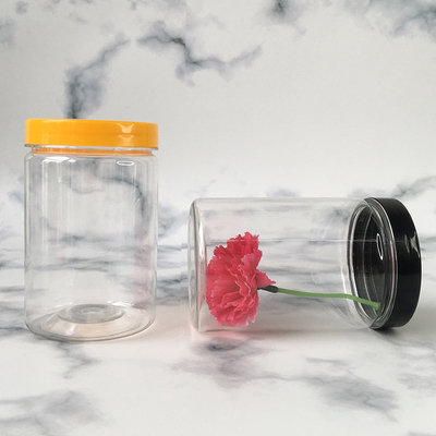 Contenedores de almacenamiento de plástico transparente con sellamiento e impresión de papel de aluminio personalizable