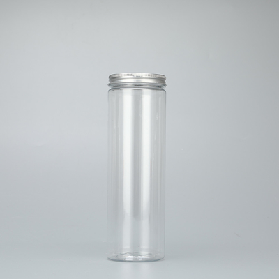 Contenedores de frascos de plástico personalizables para envases ecológicos