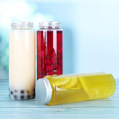 Botellas de té de leche a prueba de fugas de microondas seguras en varios tamaños Diseño moderno