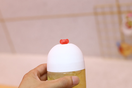 Botellas de té de leche de plástico a prueba de fugas con tornillo en la tapa
