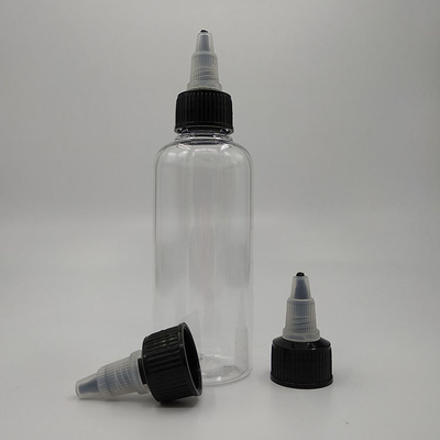 Panel de etiquetado personalizado Botellas de punta de tornillo de plástico para soluciones de etiquetado personalizadas