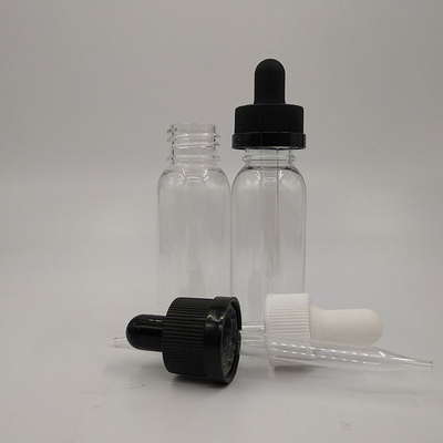 Botellas de gotero de plástico de 10 ml a 100 ml para E Liquid