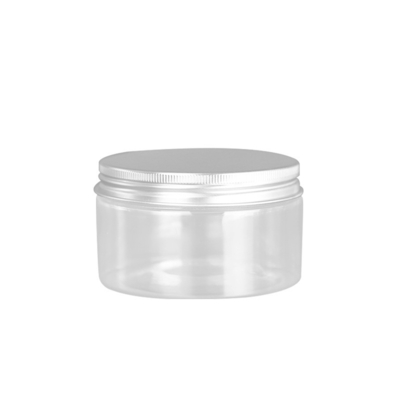Jarrón de plástico cosmético personalizado con juntas sensibles a la presión o de aluminio