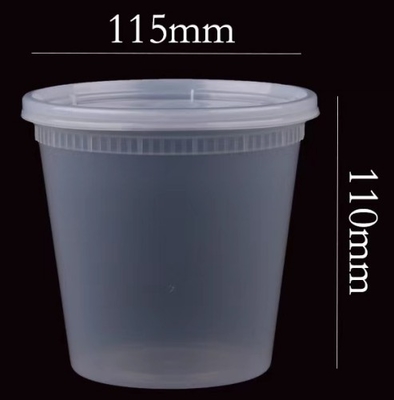Jarrón cosmético de plástico liso y personalizable transparente