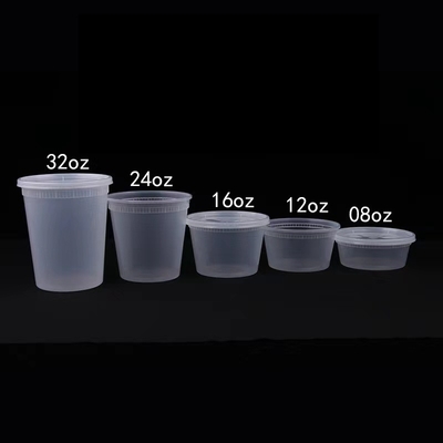 Jarrón cosmético de plástico liso y personalizable transparente