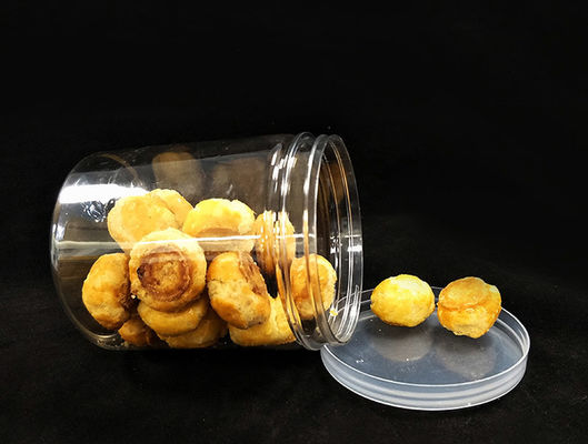 Frascos de almacenamiento de plástico con tapas y asequibles