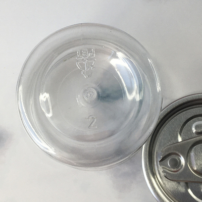 Contenedores de frascos de plástico transparentes con tapas personalizables