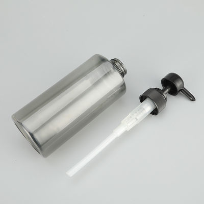 Dispensador con tapa de bomba botella de PET equipada con una función de distribución que garantiza una entrega fluida y operaciones de envasado sin problemas