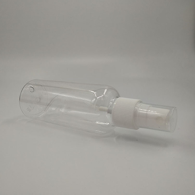 Botella transparente de spray para uso diario