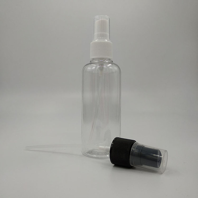 Botella transparente de spray para uso diario