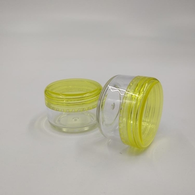 Logotipo personalizado Jar de belleza de plástico sellado con junta de papel de aluminio