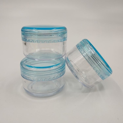 Logotipo personalizado Jar de belleza de plástico sellado con junta de papel de aluminio