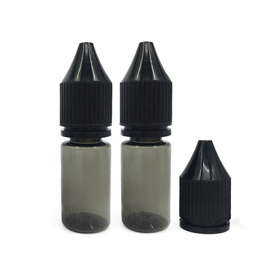 Logotipo personalizado Impreso Botellas de plástico PET transparentes para E Liquid