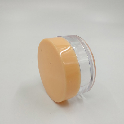 Jarrón cosmético de plástico de superficie lisa 10ml 15ml 30ml 60ml 80ml 100ml 120ml 150ml con diseño transparente