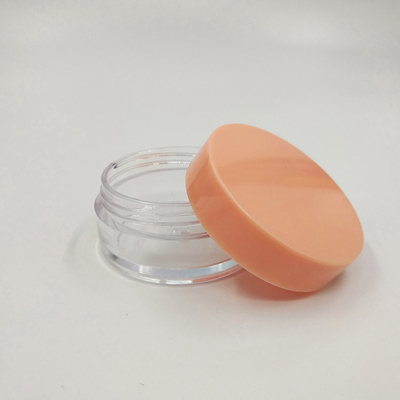 Jarrón cosmético de plástico de superficie lisa 10ml 15ml 30ml 60ml 80ml 100ml 120ml 150ml con diseño transparente