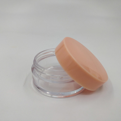 Logotipo de plástico cosmético personalizado Jar para embalaje personalizado