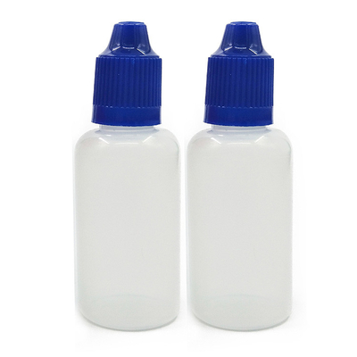 Botella de líquido de 18 mm para el cuello tamaño E 10 ml 15 ml 30 ml 60 ml 80 ml 100 ml para cigarrillos electrónicos