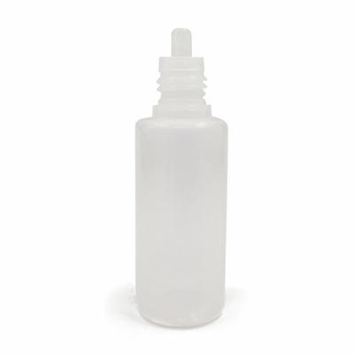 Botella de líquido de cuello tipo E a prueba de niños con logotipo personalizado y diseño a prueba de fugas en 10ml 15ml 30ml 60ml 80ml 100ml Capacidad