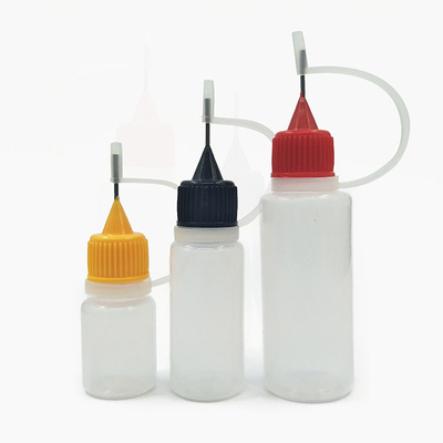 Botellas pequeñas de PET personalizadas para líquidos en serigrafía