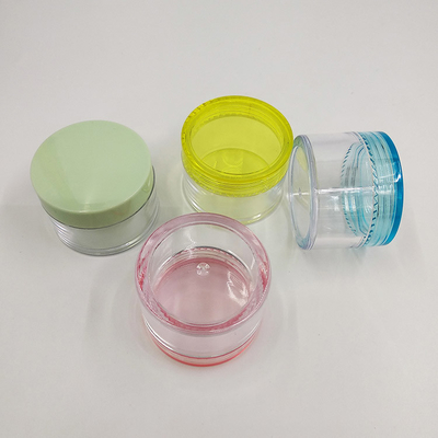 10ml 15ml 30ml 60ml 80ml 100ml 120ml 150ml Contenedor de plástico cosmético con diseño transparente