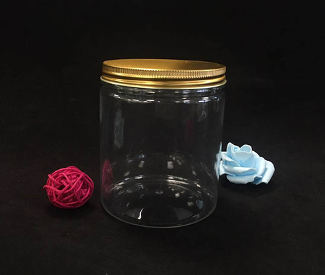 Jarrones de plástico de diseño moderno con tapa de aluminio 10ml 15ml 30ml 60ml 80ml 100ml 120ml 150ml