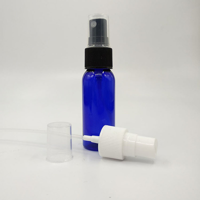 Distribución de botellas de PET de plástico transparente Tipo de sellado de tapa de tornillo para función