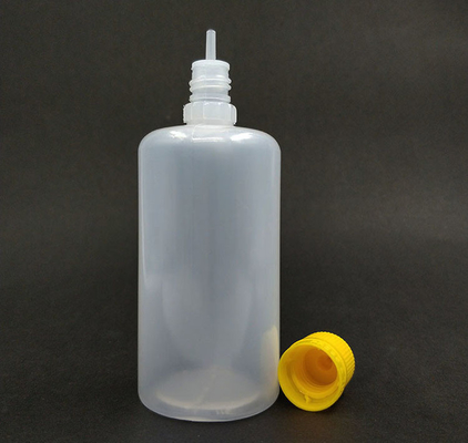 Botellas de PET y líquido redondas impresas a medida a prueba de derrames con tapas a prueba de niños