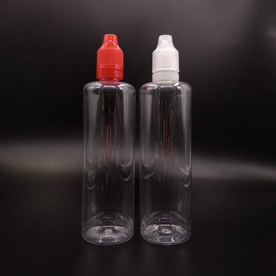 Botella de líquido E transparente a prueba de niños para líquido E